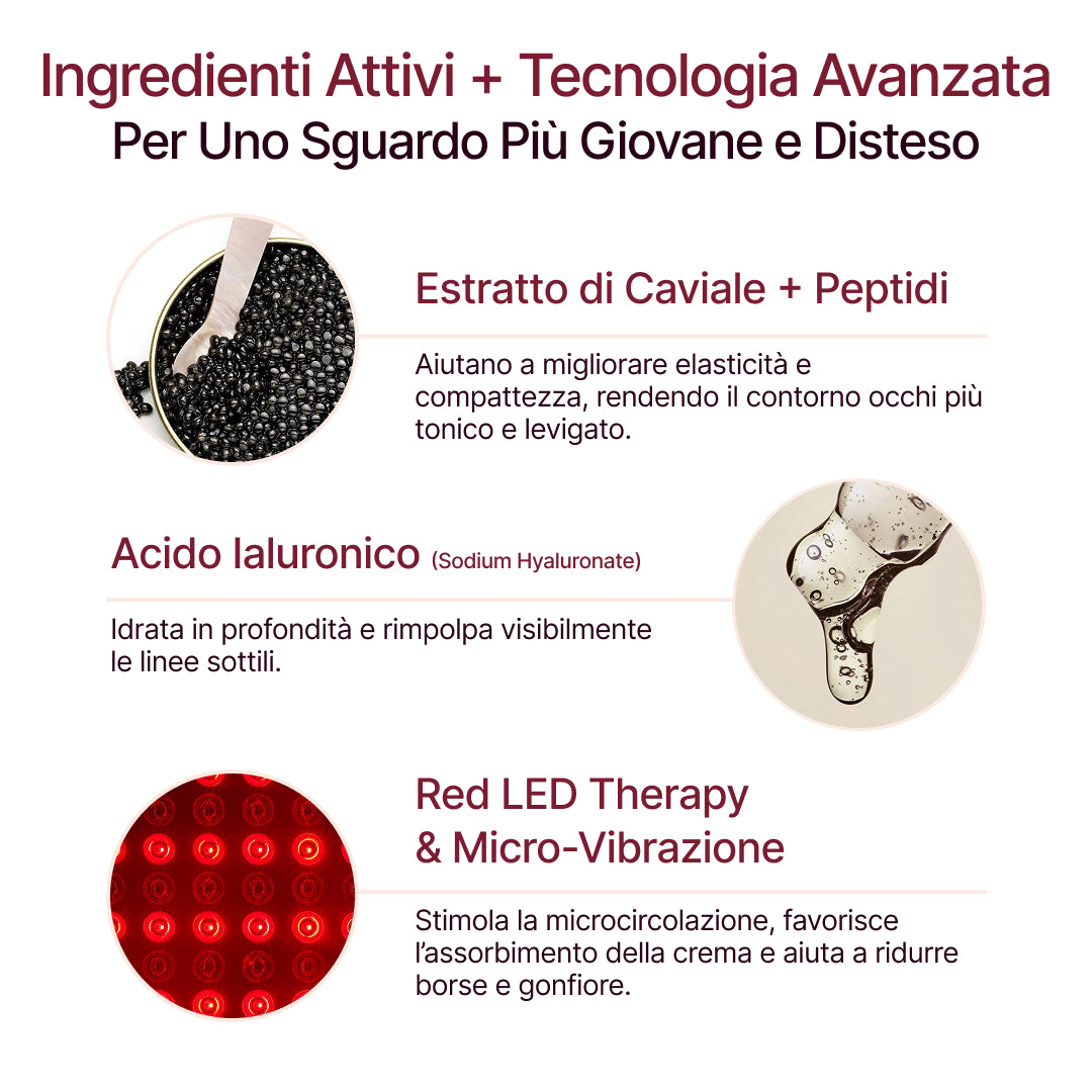 caviar offerta 1+1 - la vera skincare coreana per ringiovanire lo sguardo